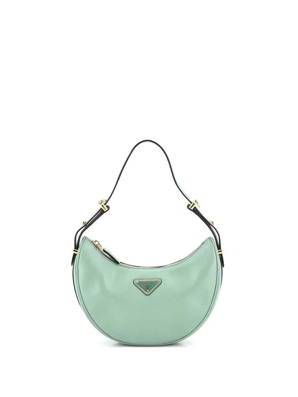 Prada Arque Half Moon Hobo Leather #238204P24B